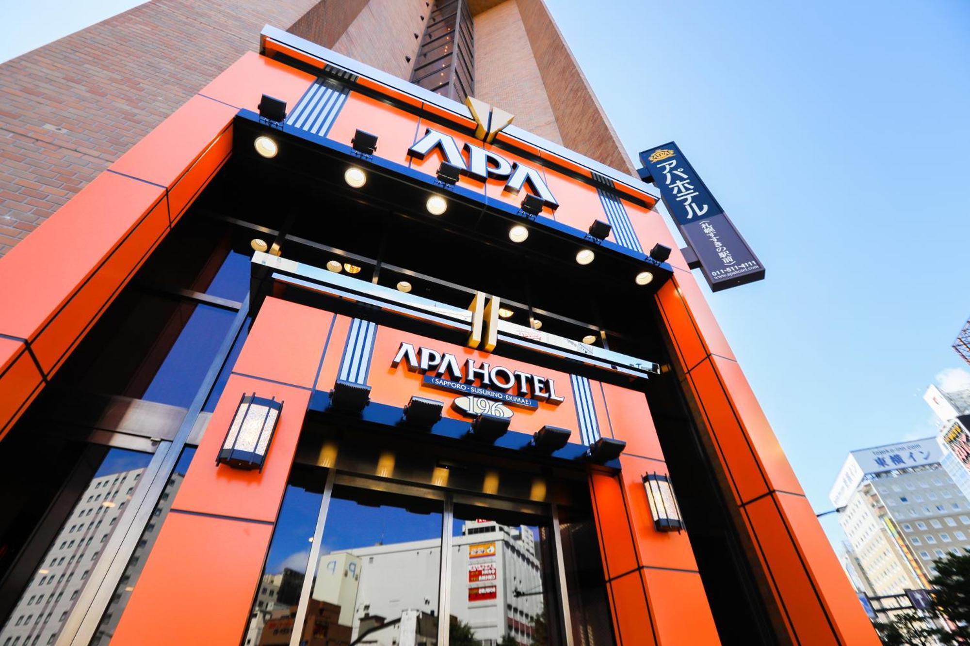 Apa Hotel Sapporo Susukino Ekimae מראה חיצוני תמונה