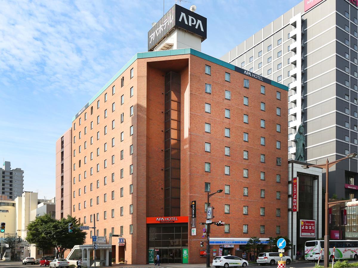 Apa Hotel Sapporo Susukino Ekimae מראה חיצוני תמונה